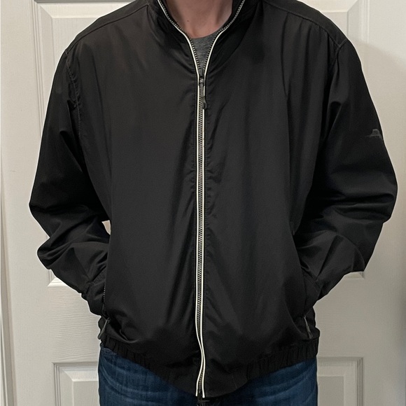 Tommy Bahama Mens Bomber Jacket Large - Picture 3 of 8